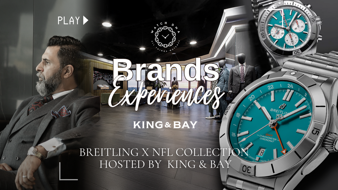 BREITLING X NFL COLLECTION HOSTED BY KING & BAY