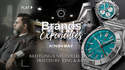 BREITLING X NFL COLLECTION HOSTED BY KING & BAY