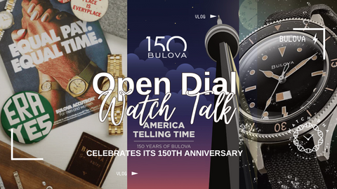 BULOVA CÉLÈBRE FIÈREMENT SON 150ÈME ANNIVERSAIRE