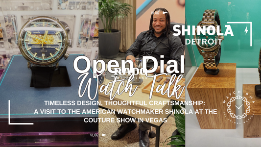 TIMELESS DESIGN, THOUGHTFUL CRAFTSMANSHIP: A VISIT TO THE AMERICAN WATCHMAKER SHINOLA AT THE COUTURE SHOW IN VEGAS