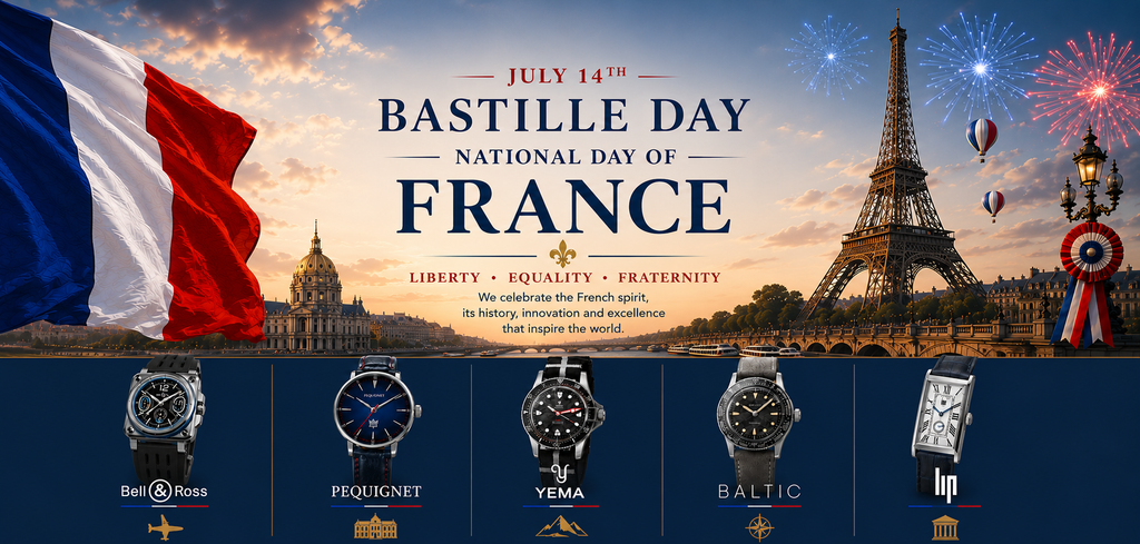 JULY 14: CELEBRATING FRENCH PRIDE THROUGH THE ART OF WATCHMAKING