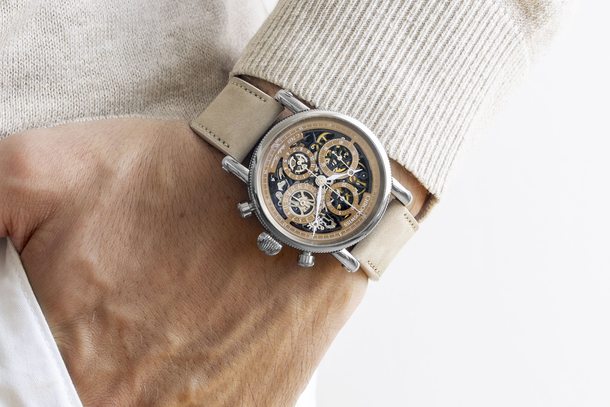 Introducing: The new Chronoswiss Opus Chronograph Darkar
