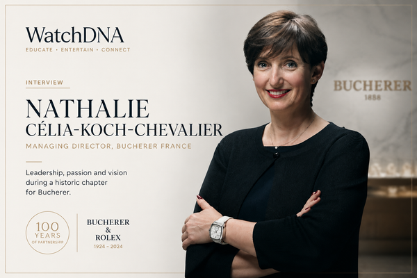 INTERVIEW WITH NATHALIE CÉLIA-KOCH-CHEVALIER, MANAGING DIRECTOR, BUCHERER FRANCE