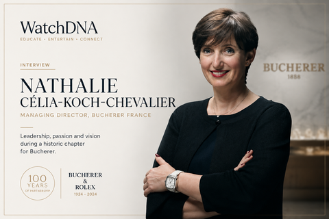 INTERVIEW WITH NATHALIE CÉLIA-KOCH-CHEVALIER, MANAGING DIRECTOR, BUCHERER FRANCE