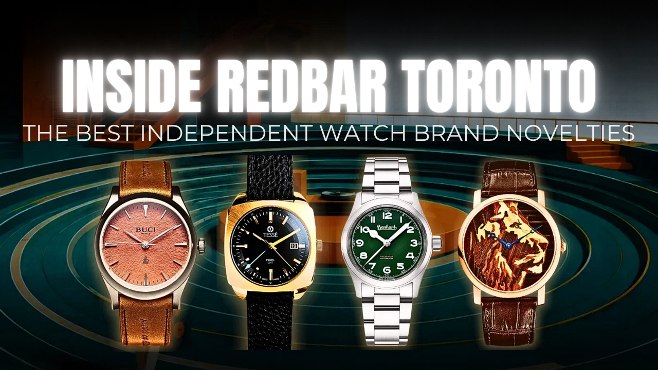 REDBAR TORONTO: A NIGHT OF WATCHMAKING AHEAD OF THE TORONTO TIMEPIECE SHOW