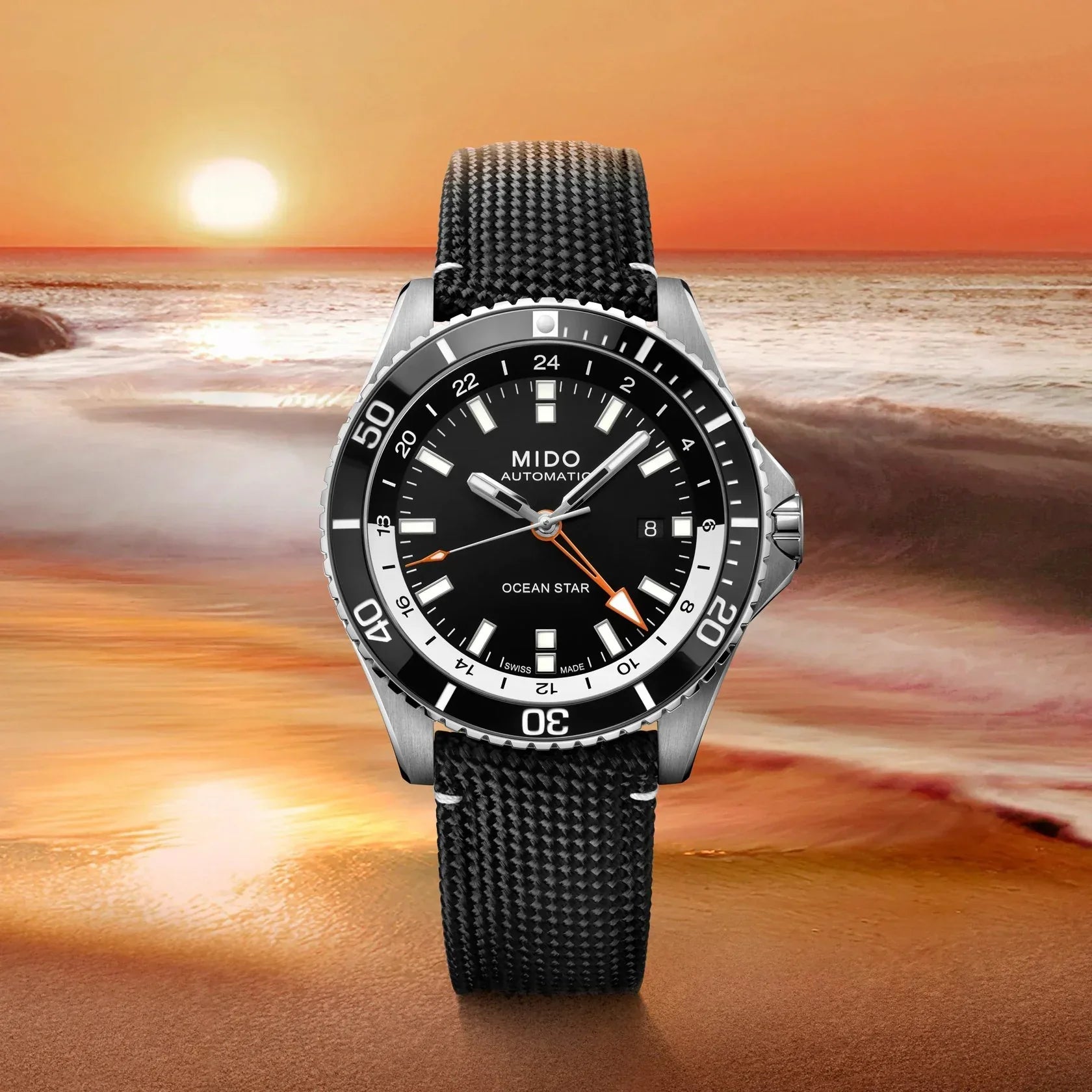 MIDO OCEAN STAR GMT: SWISS PRECISION, MARINE SPIRIT, AND DUAL FUNCTIONALITY FOR THE CONTEMPORARY TRAVELER