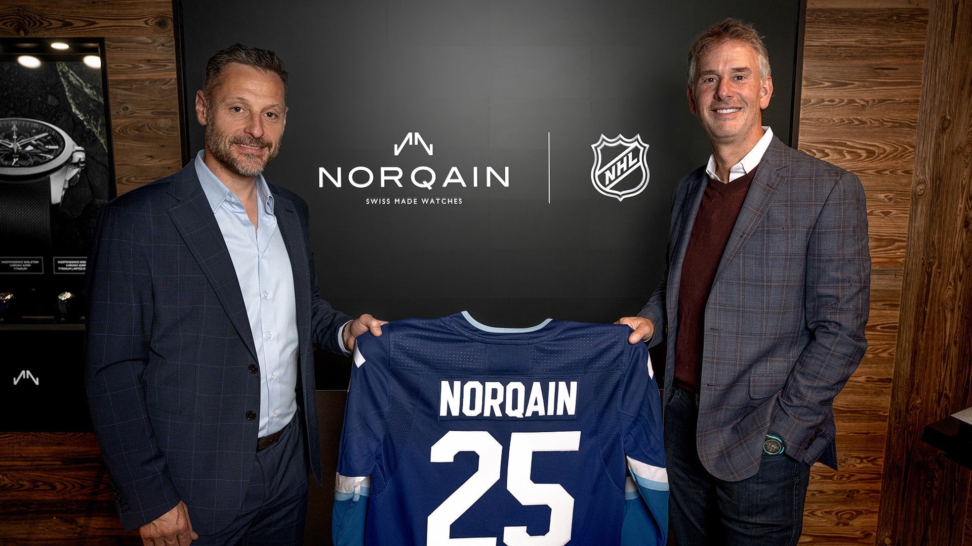 NORQAIN BECOMES THE OFFICIAL LUXURY SPORT WATCH OF THE NHL