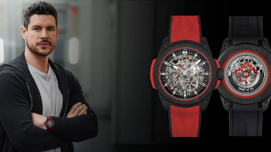NORQAIN: THE OFFICIAL LUXURY SPORT WATCH OF THE NHL AND THE EXCLUSIVE CANADA EDITION WITH SIDNEY CROSBY