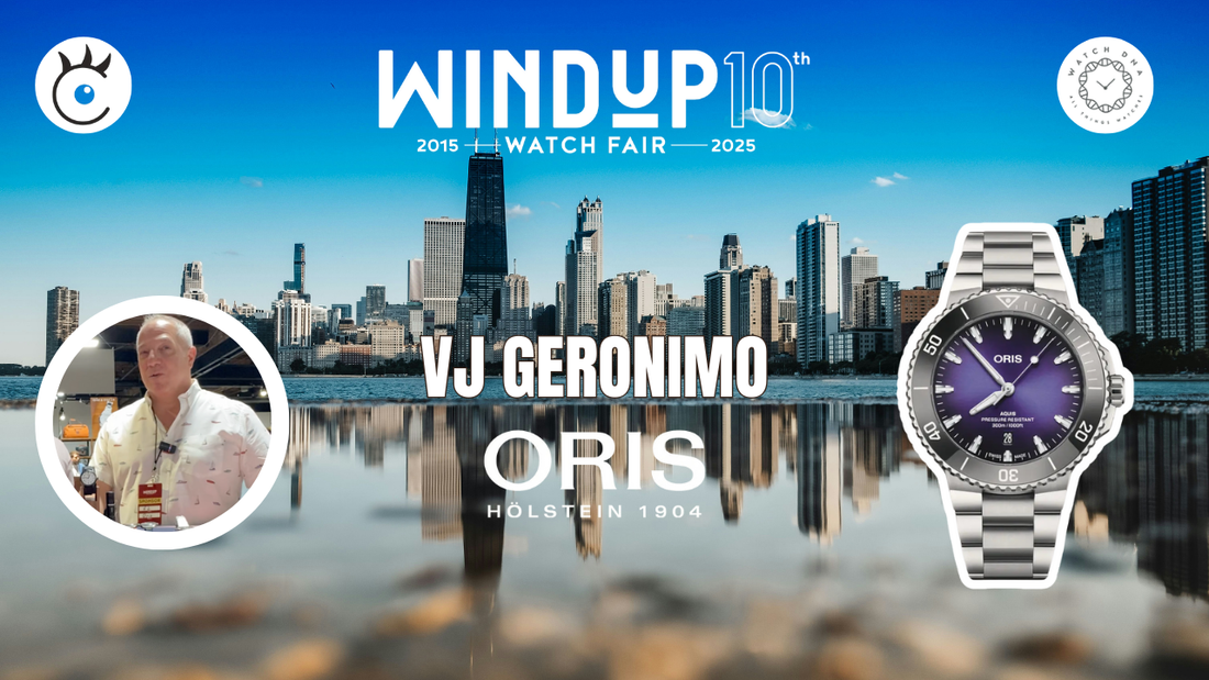 NEW ORIS SUMMER WATCHES | INTERVIEW WITH VJ GERONIMO