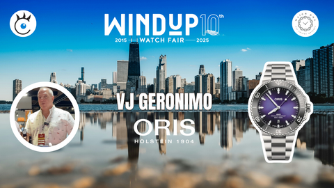 NEW ORIS SUMMER WATCHES | INTERVIEW WITH VJ GERONIMO