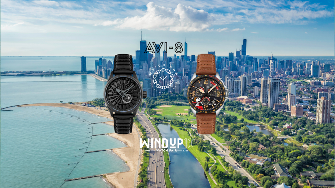 AVI-8 AT WINDUP WATCH FAIR CHICAGO: NOSTALGIA, INNOVATION, AND A CONVERSATION