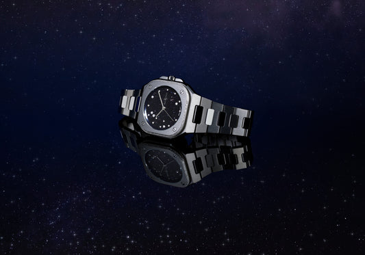 BELL & ROSS BR-05 BLUE DIAMOND EAGLE 36 MM: A CONSTELLATION OF DIAMONDS ON THE WRIST