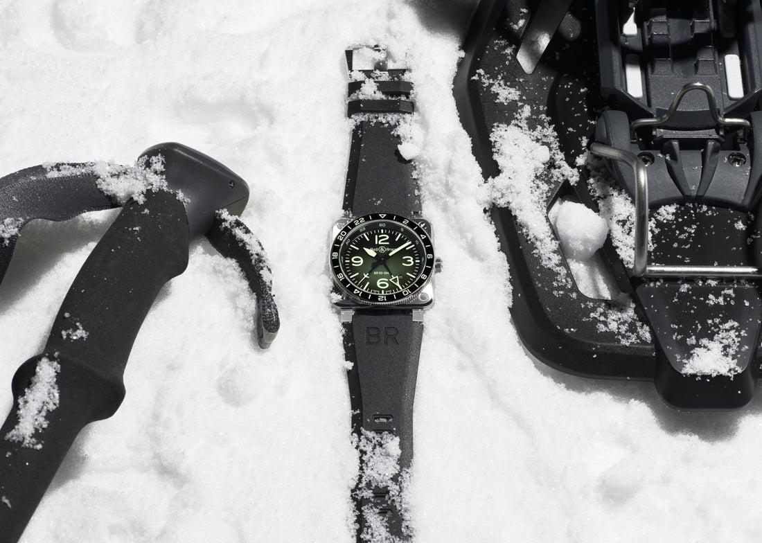 BR-03 GMT GREEN LUM: BELL & ROSS LIGHTS THE WAY FOR MODERN TRAVELERS