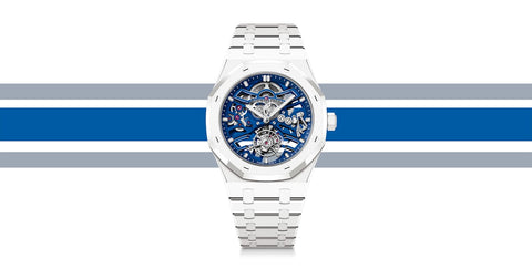 Audemars Piguet Actually Made The Royal Oak Selfwinding Flying Tourbillon Openworked in White Ceramic, And A Few Lucky People Already Have One