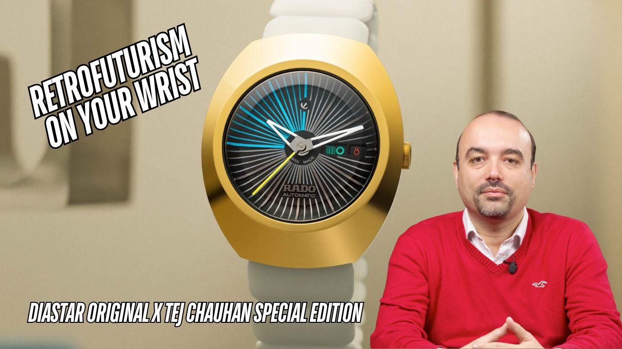RADO DIASTAR ORIGINAL X TEJ CHAUHAN SPECIAL EDITION: A BOLD RE-CREATION OF A 1962 ICON