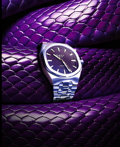 NAGA 39 COSMIC PURPLE: MYTH, DESIGN, AND ITALIAN ELEGANCE INTERTWINED
