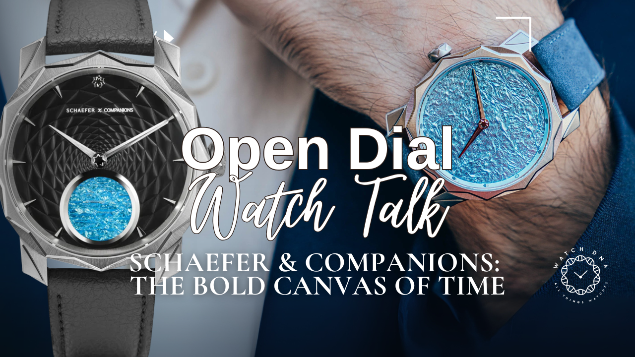 ENCOUNTER WITH ARTISTIC ESSENCE: SCHAEFER & COMPANIONS AT THE HONG KONG WATCH FAIR