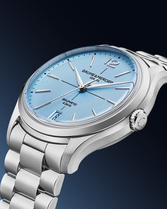 BAUME & MERCIER CLIFTON ICE BLUE: TWO NEW EXPRESSIONS OF WATCHMAKING ELEGANCE