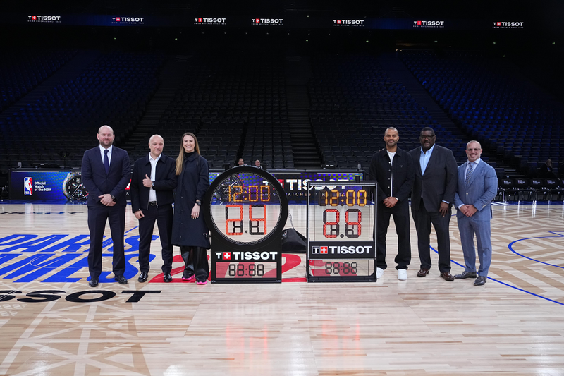 UNE PASSION DE TOUJOURS POUR LE BASKETBALL ET L’HORLOGERIE : TISSOT ÉLARGIT SON PARTENARIAT AVEC LA NBA