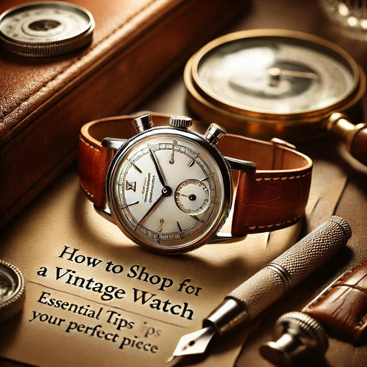 HOW TO SHOP FOR A PRE-OWNED & VINTAGE WATCH. ESSENTIAL ADVICE FOR AVOIDING THE HYPE AND FINDING SOMETHING YOU LOVE