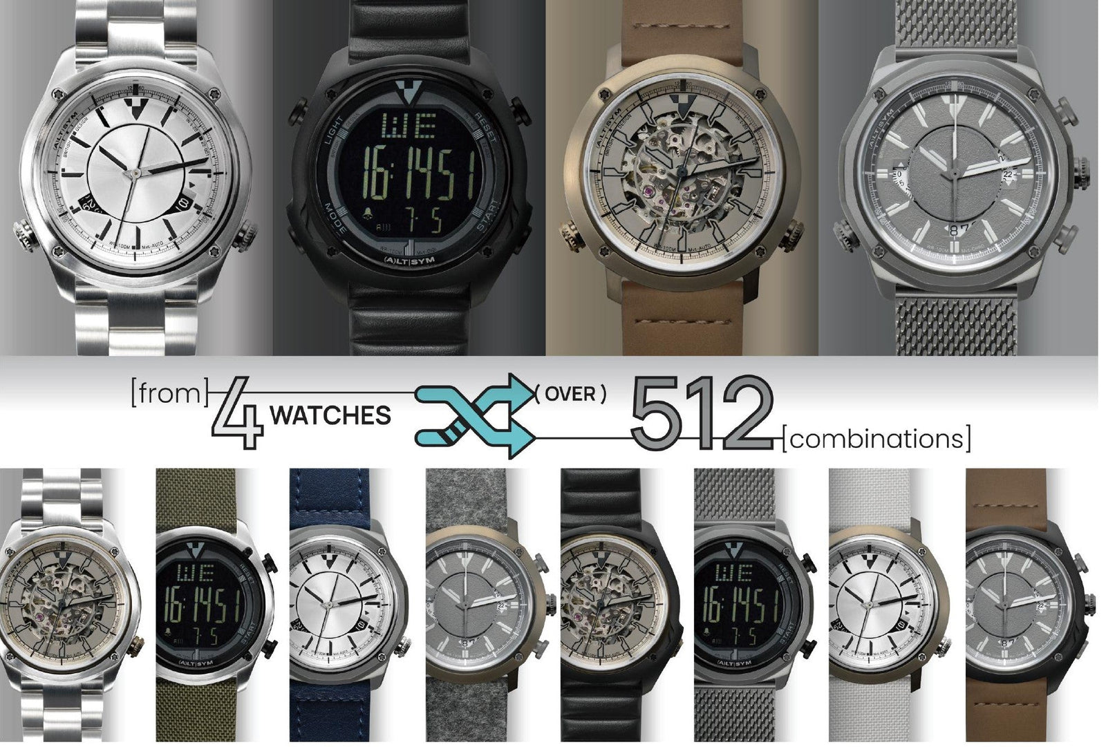 (A)LT | SYM: REDEFINING HOROLOGICAL DESIGN WITH MODULARITY AND ASYMMETRIC BRILLIANCE