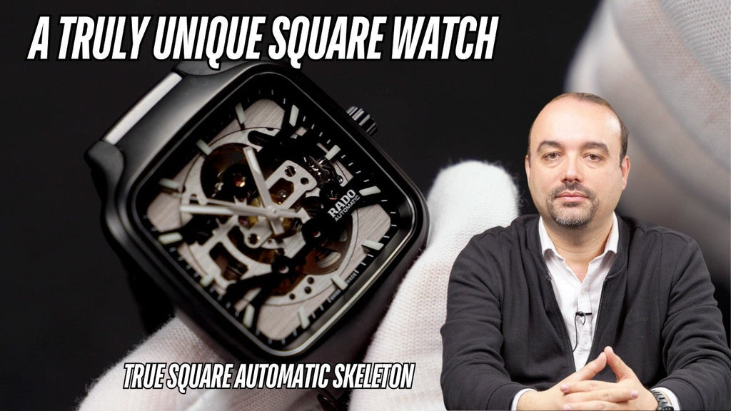 RADO TRUE SQUARE AUTOMATIC SKELETON: WHERE MINIMALISM MEETS MECHANICAL ART