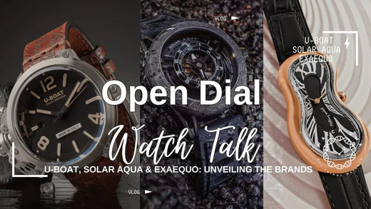 EXPLORING TIMEPIECES WITH THE CANADIAN DISTRIBUTOR OF U-BOAT, SOLAR AQUA, AND EXAEQUO