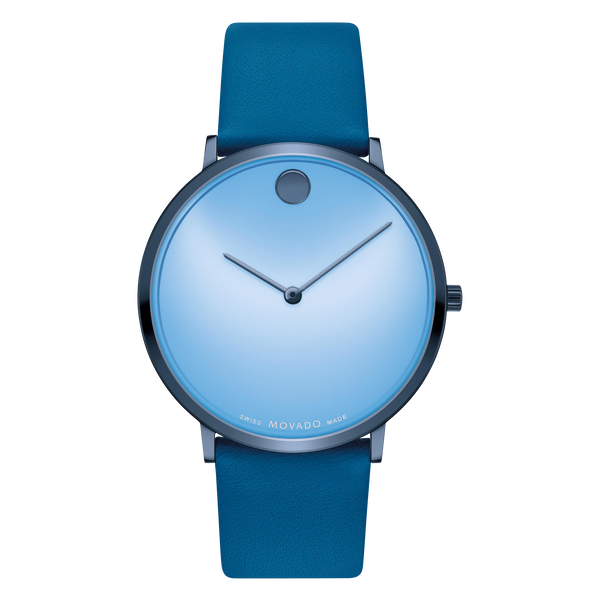 MOVADO - MODERN 47 - BLUE MUSEUM WITH FLAT DOT