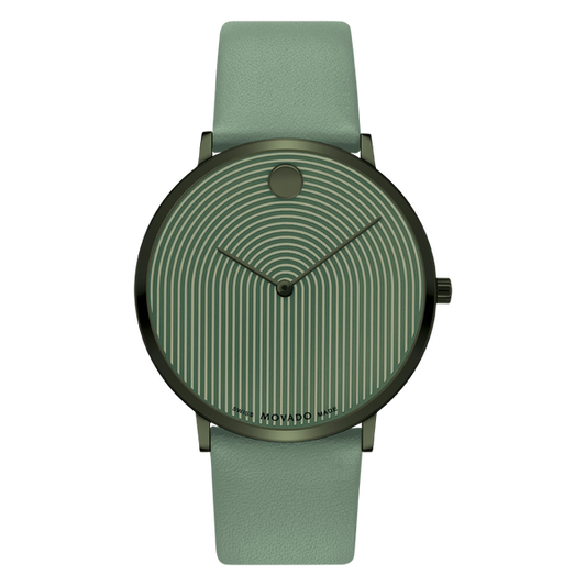 MOVADO - MODERN 47 - GREEN MUSEUM WITH FLAT DOT