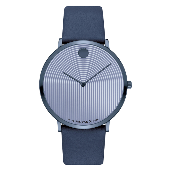 MOVADO - MODERN 47 - BLUE MUSEUM WITH FLAT DOT