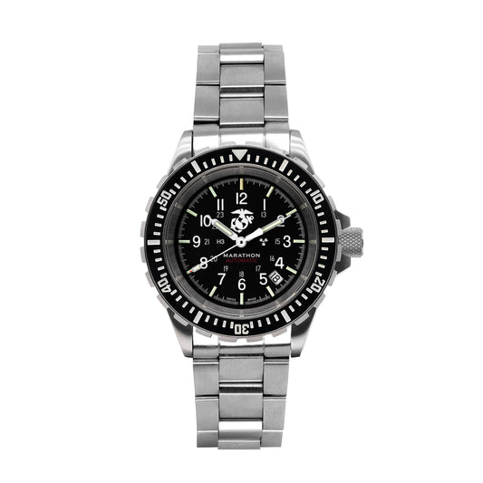 Marathon 41mm Official USMC™ Large Diver's Automatic (GSAR) with Stainless Steel Bracelet
