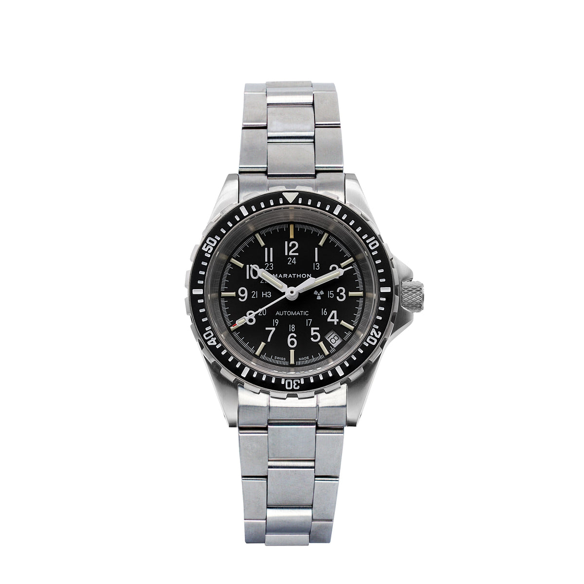 Marathon 36mm Medium Diver's Automatic (MSAR Auto) with Stainless Steel Bracelet
