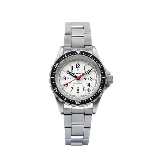 Marathon 36mm Arctic Edition Medium Diver's Automatic (MSAR Auto) with Stainless Steel Bracelet