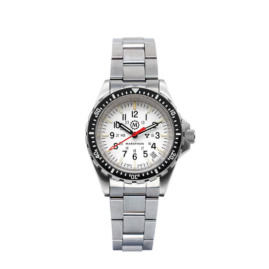 Marathon 36mm Arctic Edition Medium Diver's Quartz (MSAR Quartz) with Stainless Steel Bracelet