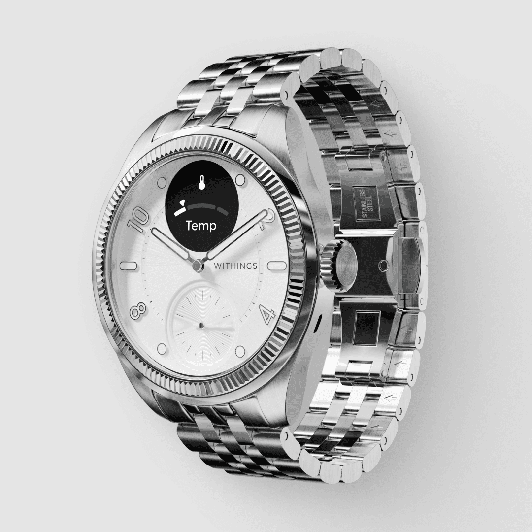 Withings ScanWatch Nova Brilliant - Titanium Grey