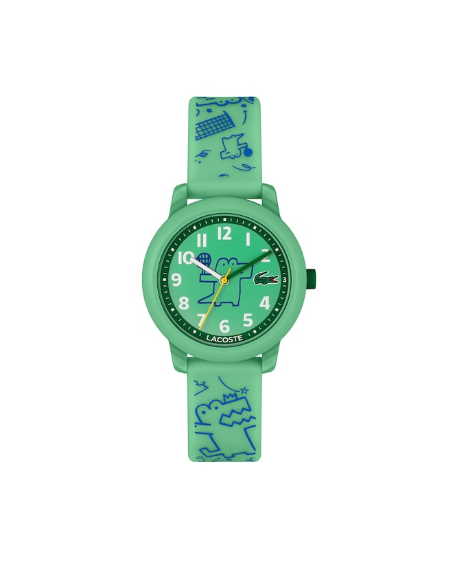 Lacoste Kids' L.12.12 Green Silicone Watch 2030057