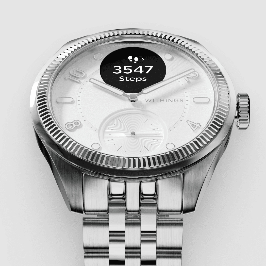 Withings ScanWatch Nova Brilliant - Titanium Grey