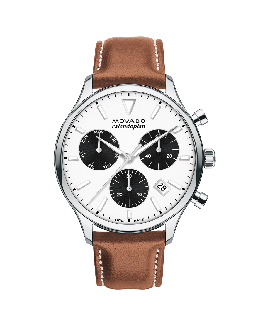 MOVADO HERITAGE CALENDOPLAN CHRONOGRAPH - 3650147