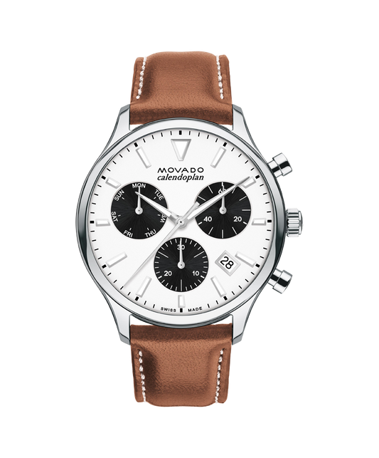 MOVADO HERITAGE CALENDOPLAN CHRONOGRAPH - 3650147