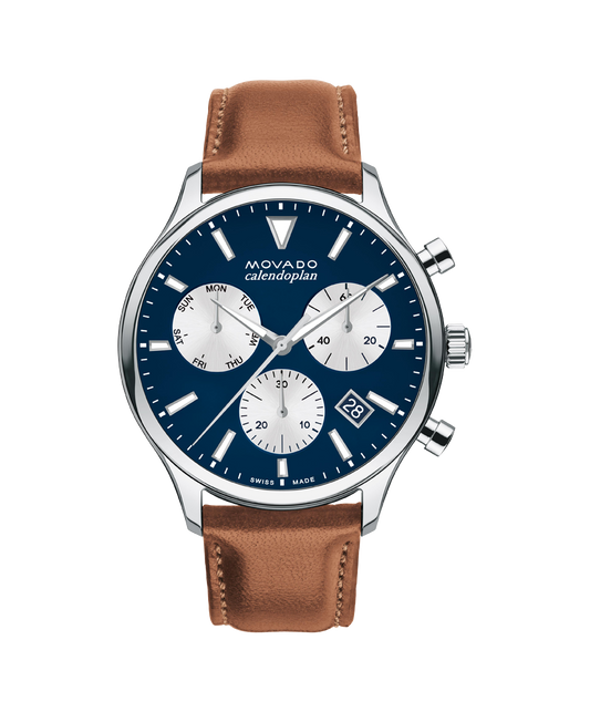 MOVADO HERITAGE CALENDOPLAN CHRONOGRAPH - 3650161