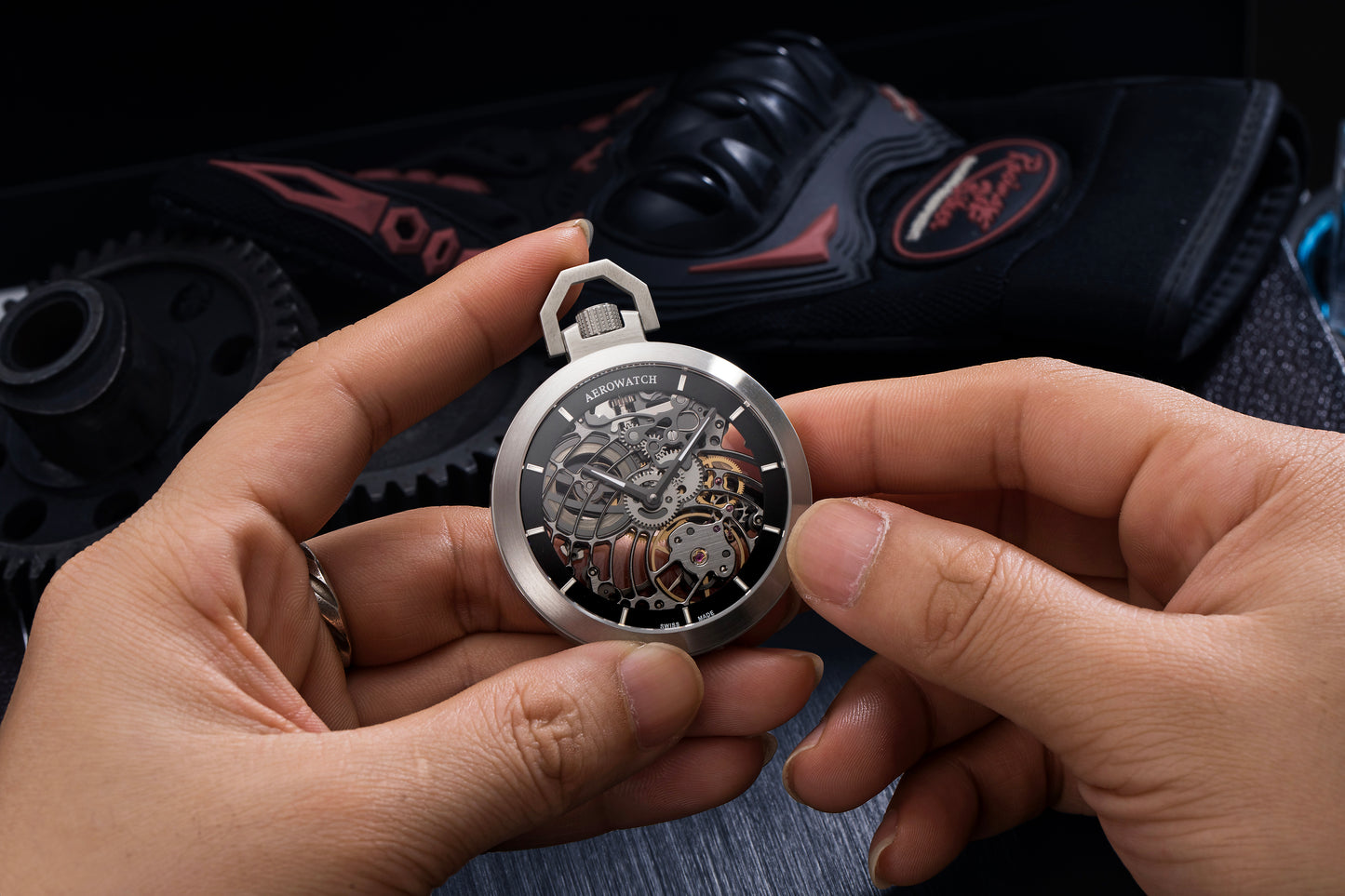 AEROWATCH Lépine Skeleton 50829 AA04 SQ