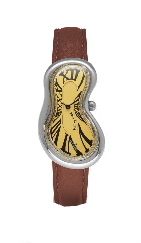 Exaequo Melting Watch SS 316L Gold Yellow Dial