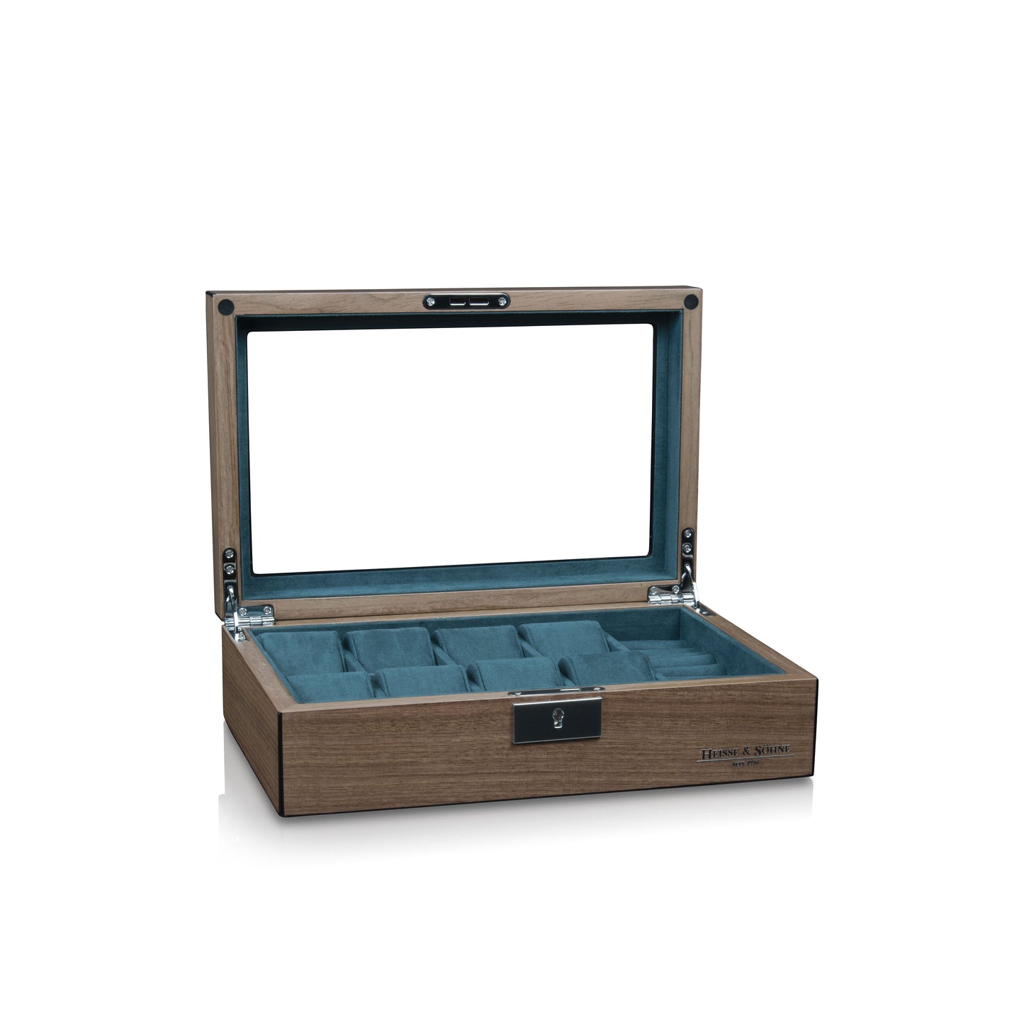 Borneaux 8+ Watches Walnut Box