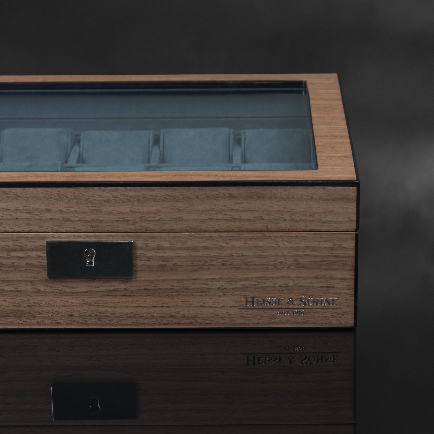 Borneaux 10+ Watches Walnut Box