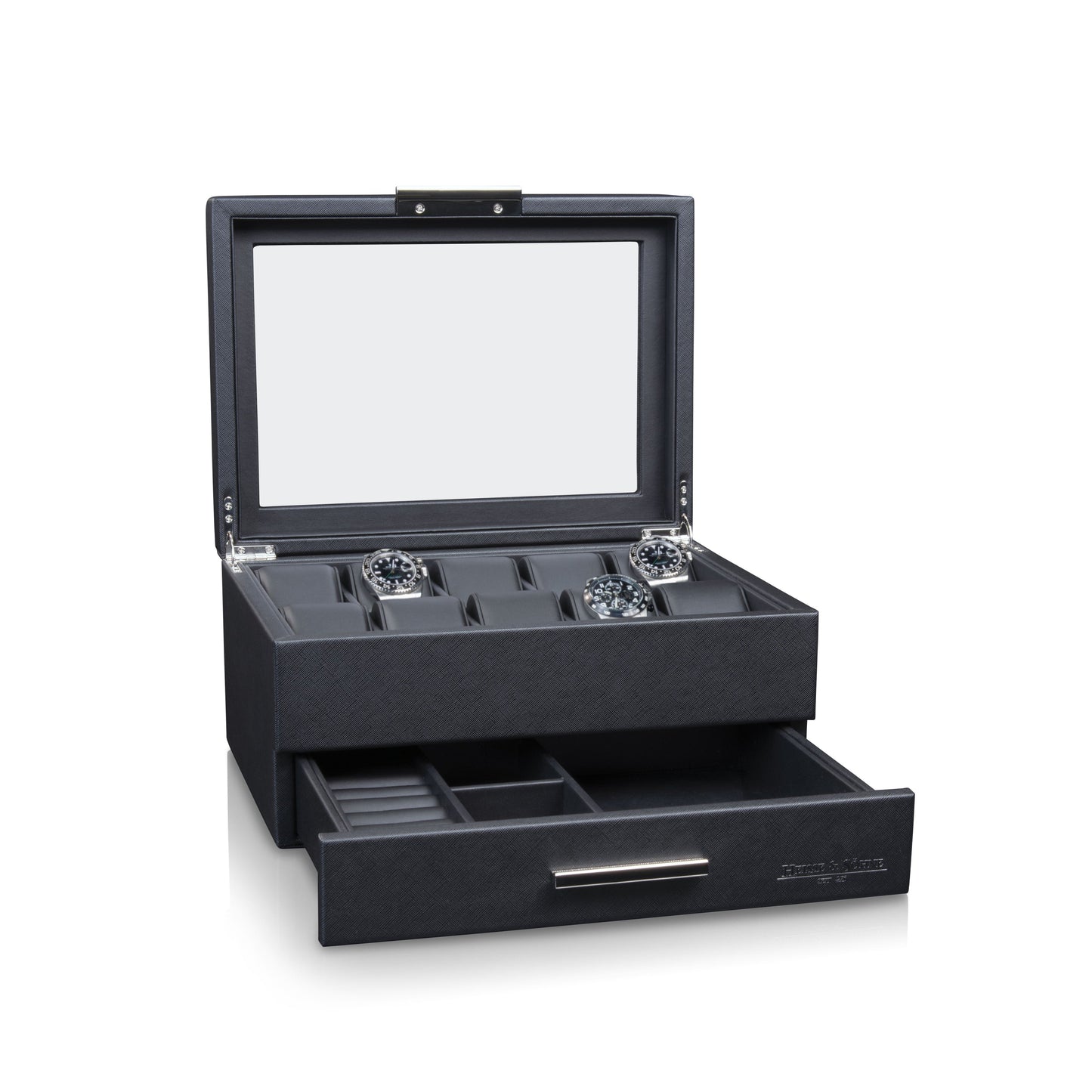 Heron 10+ Watches Black Box