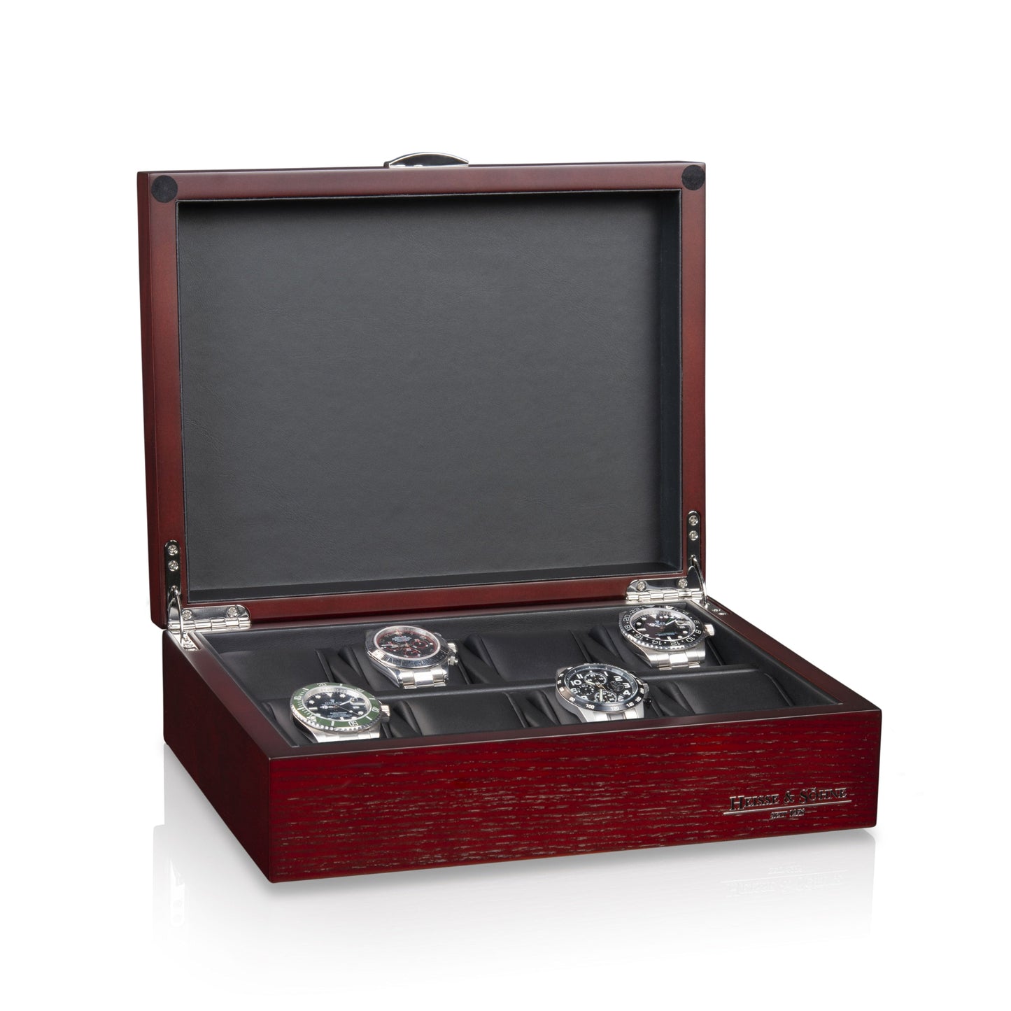 Bregano 8 Watches Cherry Box
