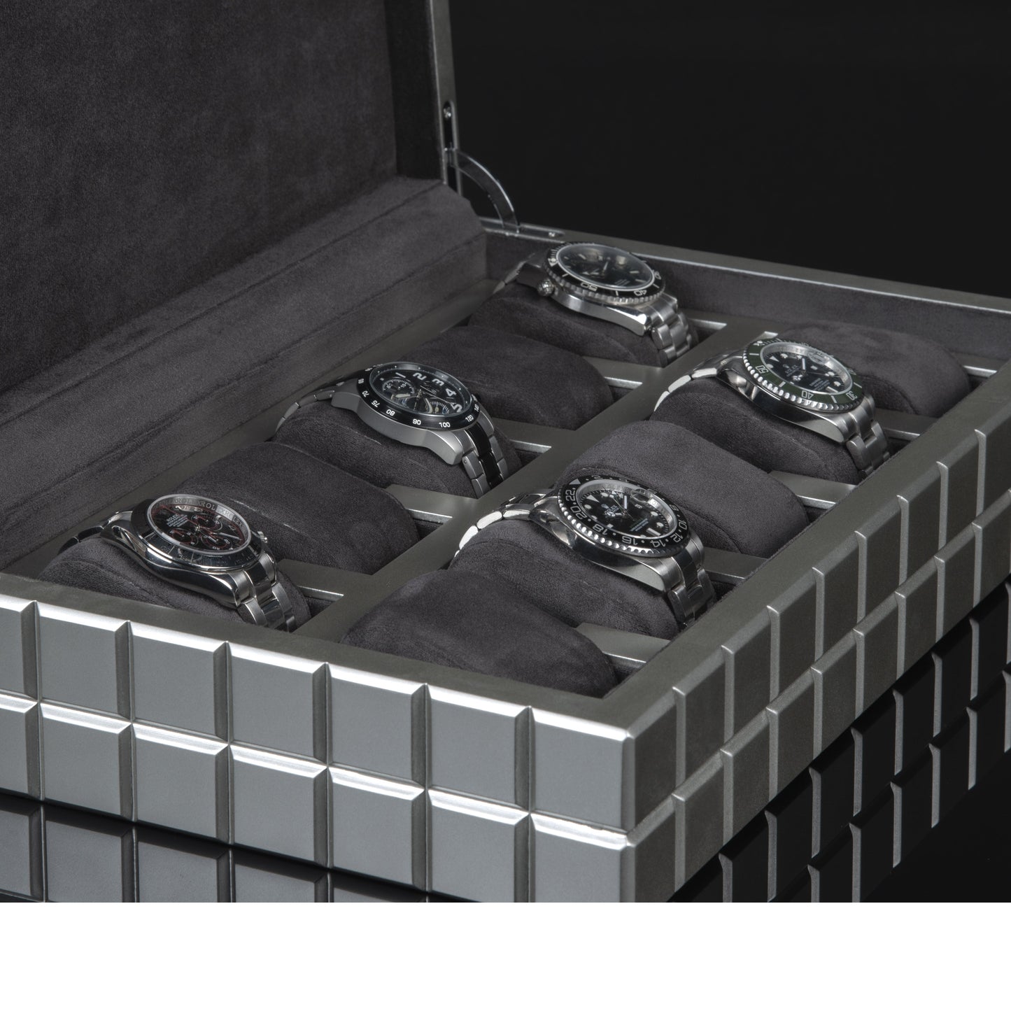 Dover 10 Watches Silver Box