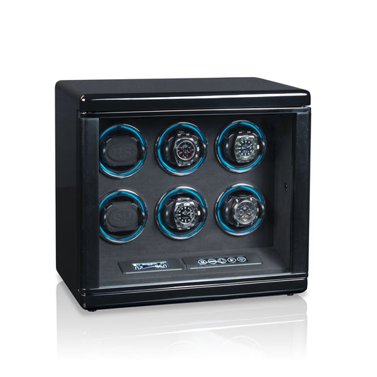 Chicago Black 6 Watches