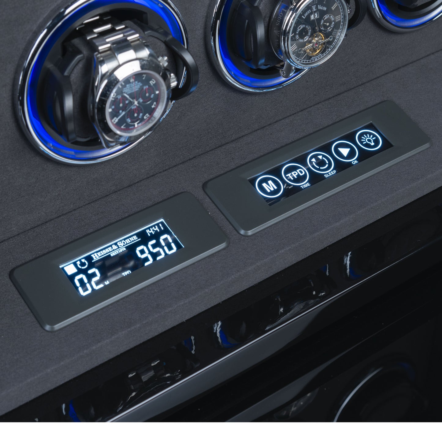 Chicago Black 8 Watches