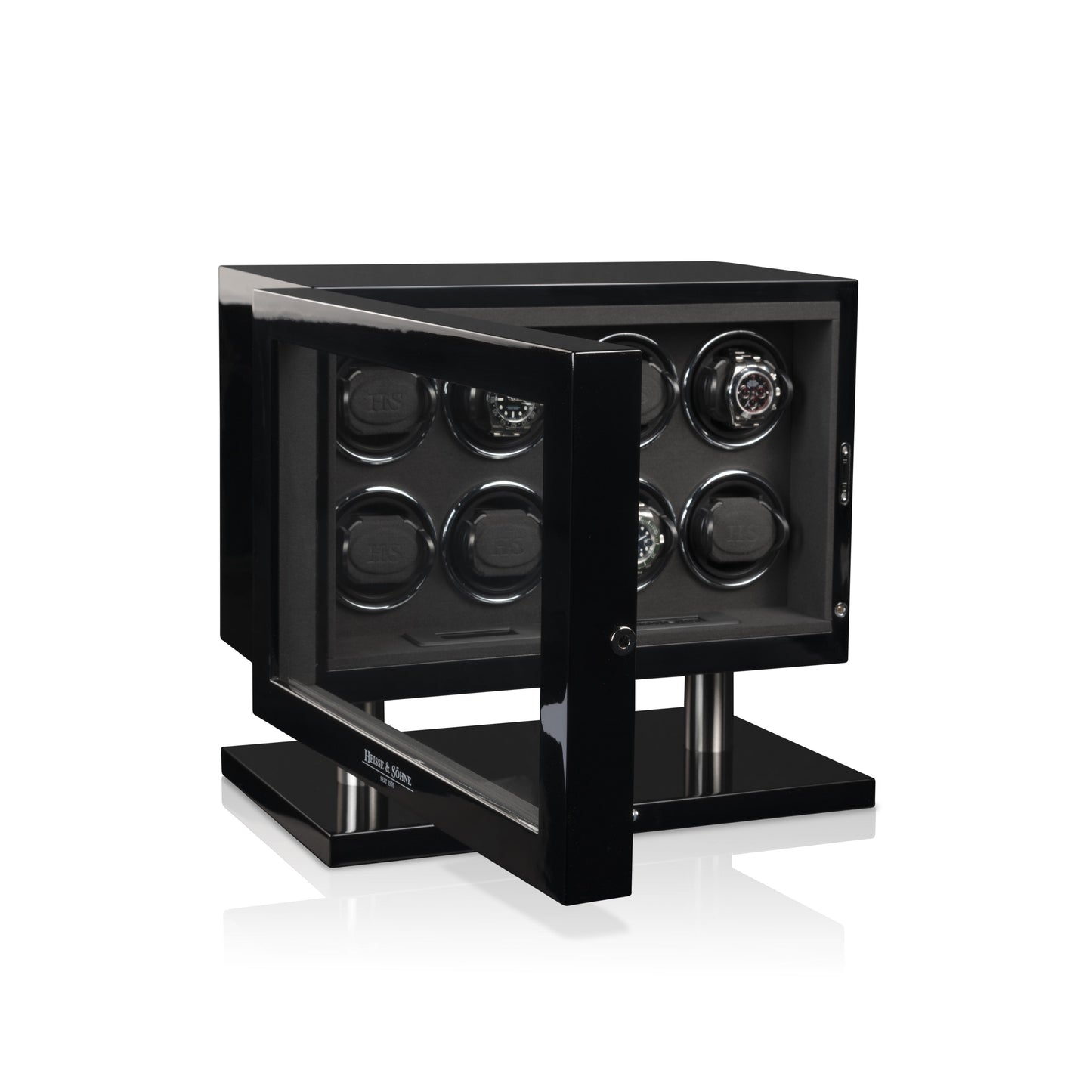 Collector Black High-Gloss 8 Watches